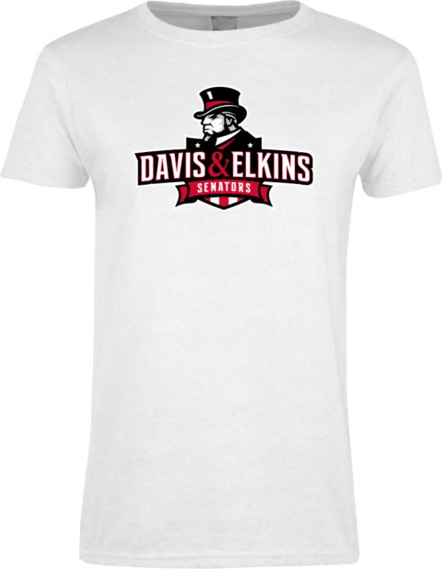 Davis & Elkins Womens Short Sleeve Tee Primary Mark - ONLINE ONLY