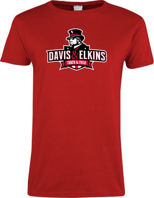 Davis and Elkins Ladies T Shirt Track and Field - ONLINE ONLY
