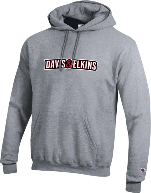Davis & Elkins Champion Fleece Hoodie Davis and Elkins Wordmark - ONLINE ONLY
