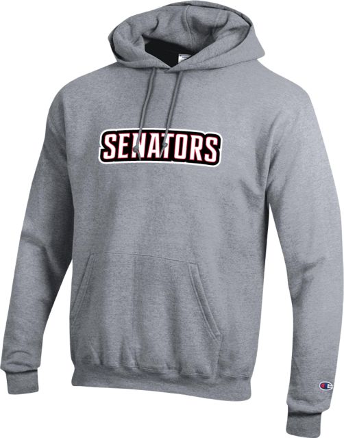 Davis & Elkins Champion Fleece Hoodie Senators Word Mark - ONLINE ONLY