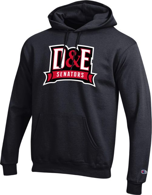 Davis & Elkins Champion Fleece Hoodie D and E Senators - ONLINE ONLY