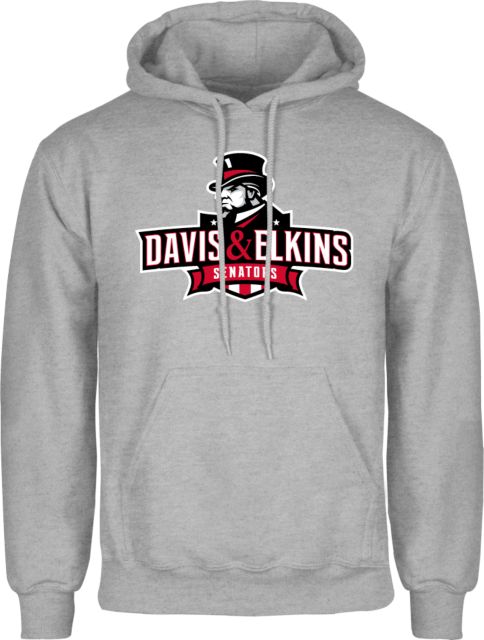 Davis & Elkins Fleece Hoodie Primary Mark - ONLINE ONLY