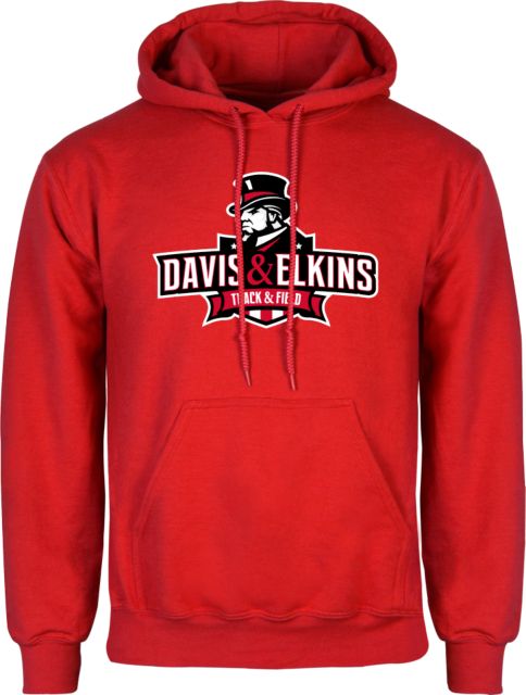 Davis and Elkins Fleece Hoodie Track and Field - ONLINE ONLY
