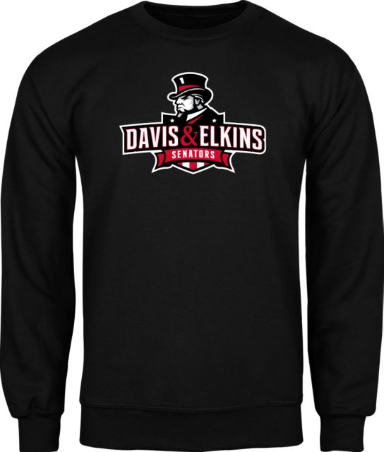 Davis & Elkins Fleece Crew Primary Mark - ONLINE ONLY