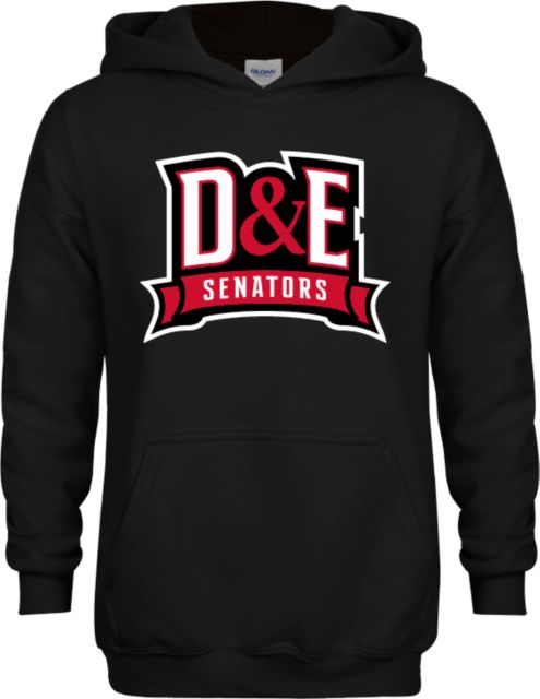 Davis & Elkins Youth Fleece Hoodie D and E Senators - ONLINE ONLY