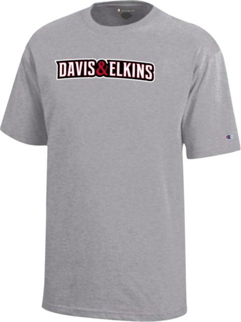 Davis & Elkins Champion Youth Short Sleeve Tee Davis and Elkins Wordmark - ONLINE ONLY