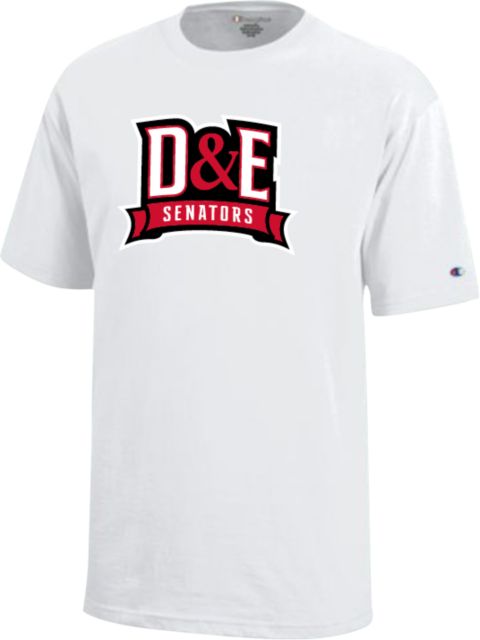 Davis & Elkins Champion Youth Short Sleeve Tee D and E Senators - ONLINE ONLY