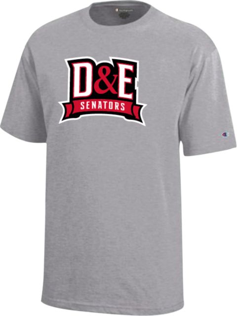 Davis & Elkins Champion Youth Short Sleeve Tee D and E Senators - ONLINE ONLY