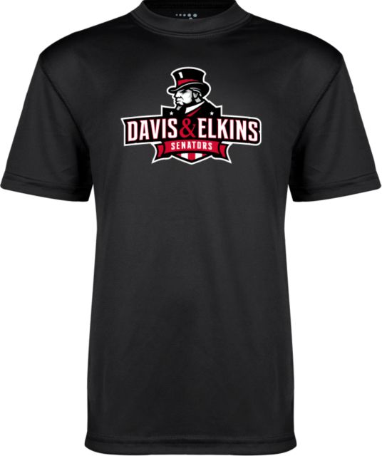 Davis & Elkins Youth Performance Tee Primary Mark - ONLINE ONLY
