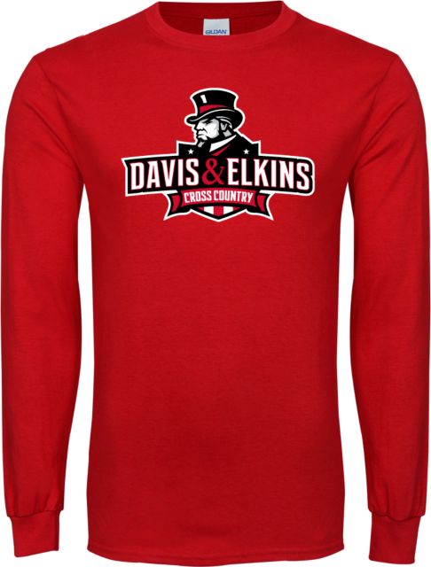Davis and Elkins Long Sleeve T Shirt Cross Country - ONLINE ONLY
