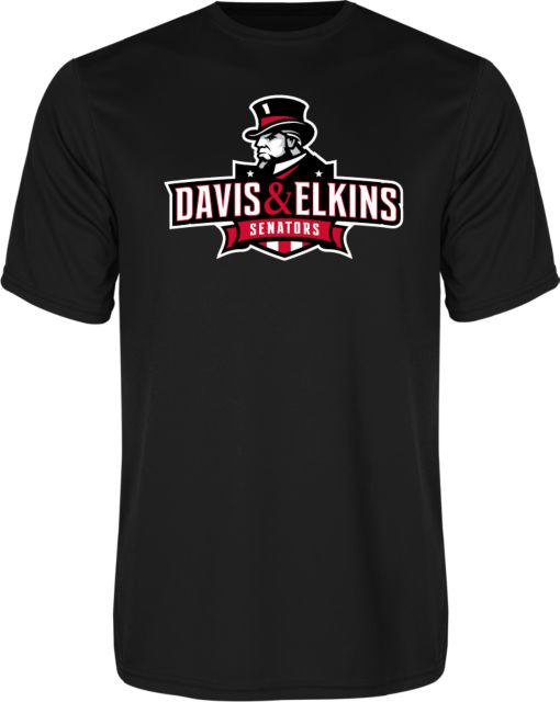 Davis & Elkins Performance Tee Primary Mark - ONLINE ONLY