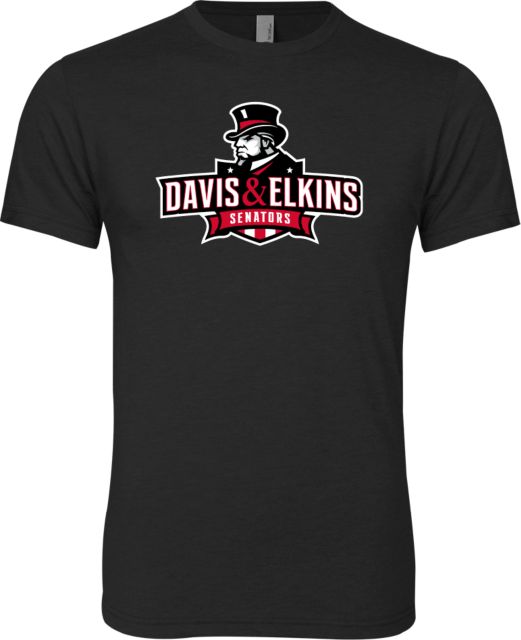 Davis & Elkins Next Level Triblend Tee Primary Mark - ONLINE ONLY