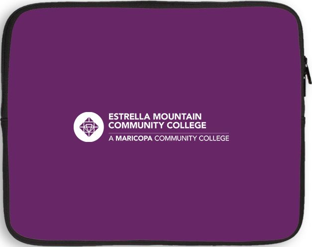 Estrella Mountain 10 inch Neoprene iPad/Tablet Sleeve Primary Mark - ONLINE ONLY