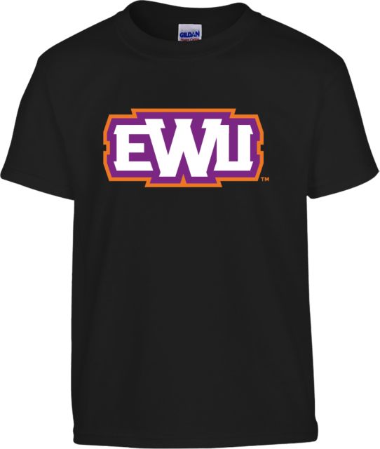 Edward Waters Youth Black T-Shirt EWU Shield - ONLINE ONLY