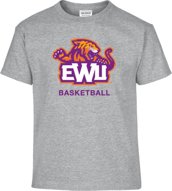 Edward Waters Youth White T-Shirt EWU Basketball - ONLINE ONLY