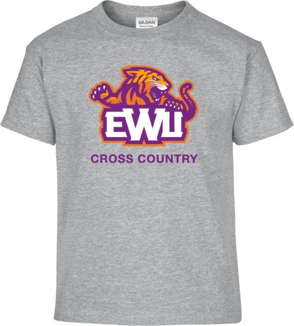 Edward Waters Youth White T-Shirt EWU Cross Country - ONLINE ONLY