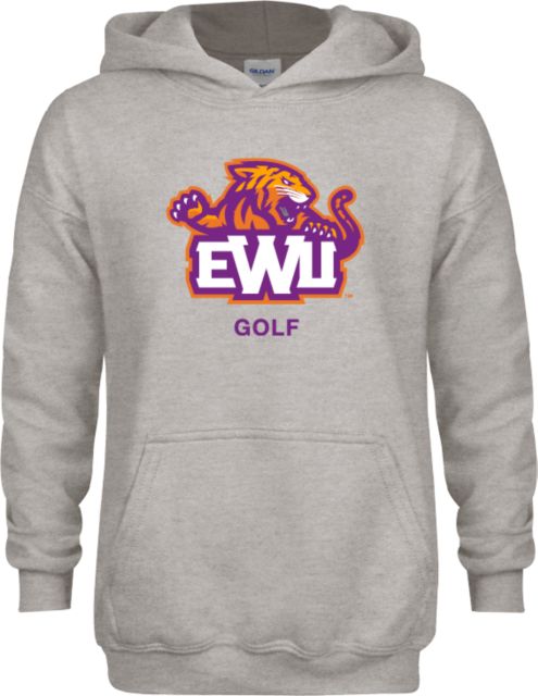 Edward Waters Youth Grey Fleece Hood EWU Golf - ONLINE ONLY