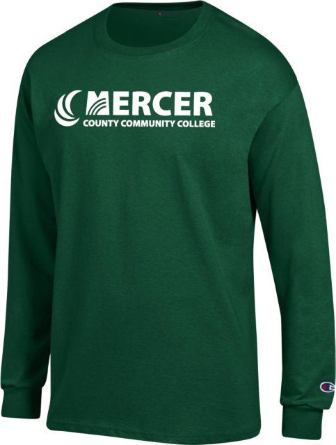 Mercer Champion Long Sleeve T Shirt Mercer County Community College - ONLINE ONLY