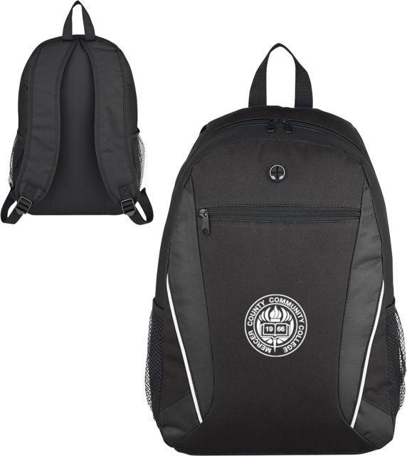 Mercer Homerun Computer Backpack Mercer County Community College Seal - ONLINE ONLY