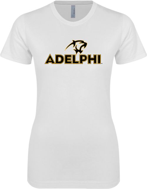 Adelphi Next Level Womens Boyfriend Tee Adelphi with Panther Head - ONLINE ONLY