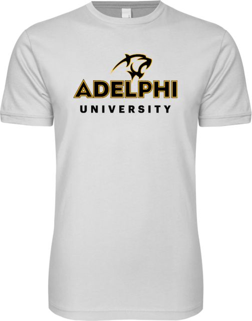 Adelphi Next Level SoftStyle T Shirt Panther Head Adelphi University - ONLINE ONLY