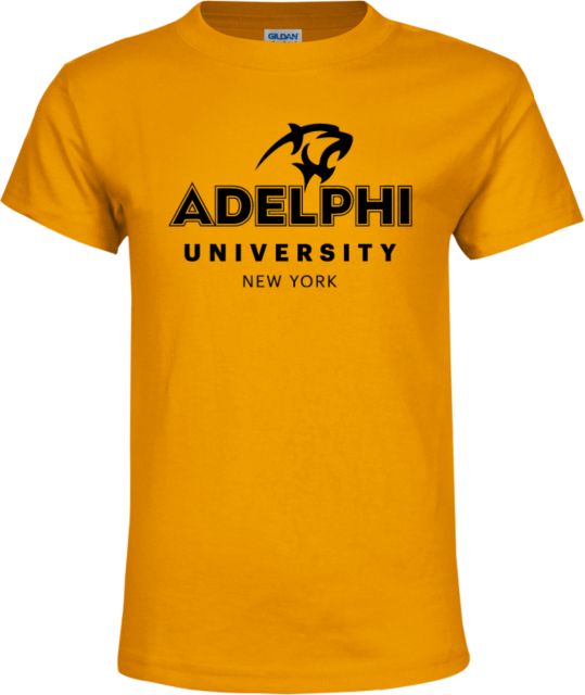 Adelphi Youth T-Shirt Panther Head Adelphi University New York - ONLINE ONLY