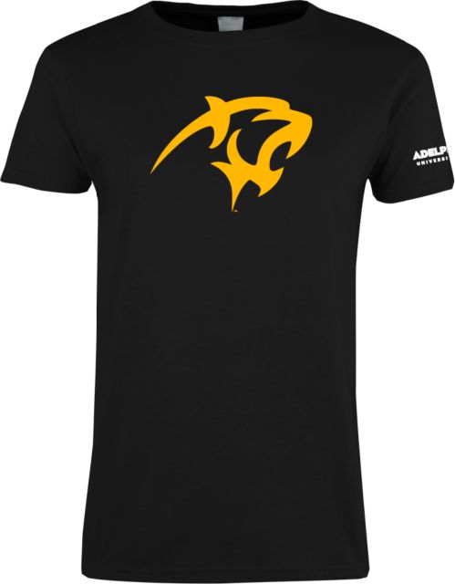 Adelphi Womens Short Sleeve Tee Panther Head - ONLINE ONLY