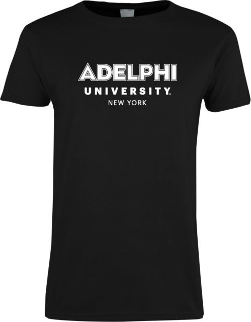 Adelphi Womens Short Sleeve Tee Adelphi University New York Institutional - ONLINE ONLY
