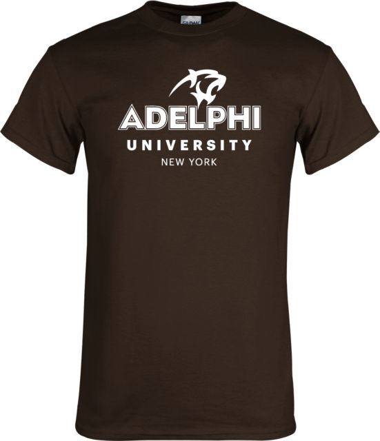 Adelphi T Shirt Panther Head Adelphi University New York - ONLINE ONLY