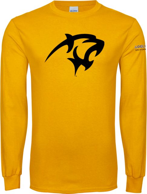 Adelphi Long Sleeve T Shirt Panther Head - ONLINE ONLY