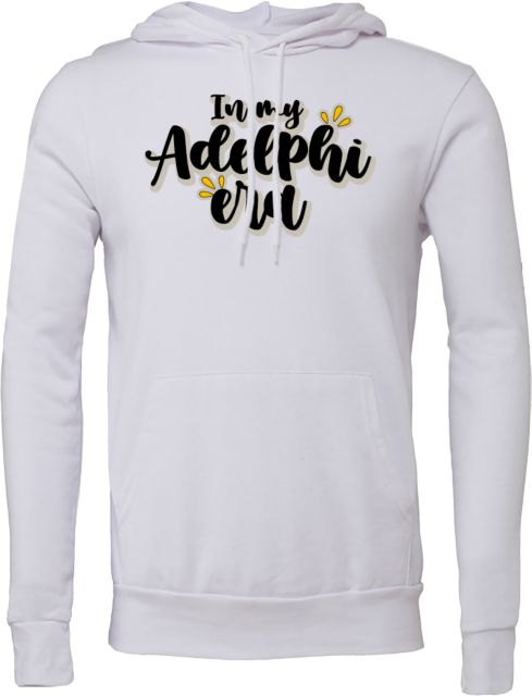 Adelphi Bella + Canvas Fleece Hood In My Adelphi Era - ONLINE ONLY