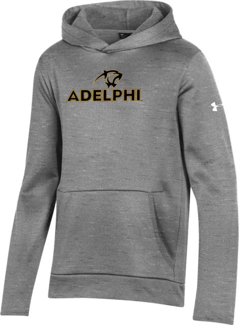 Adelphi Under Armour Youth Fleece Hoodie Adelphi with Panther Head - ONLINE ONLY