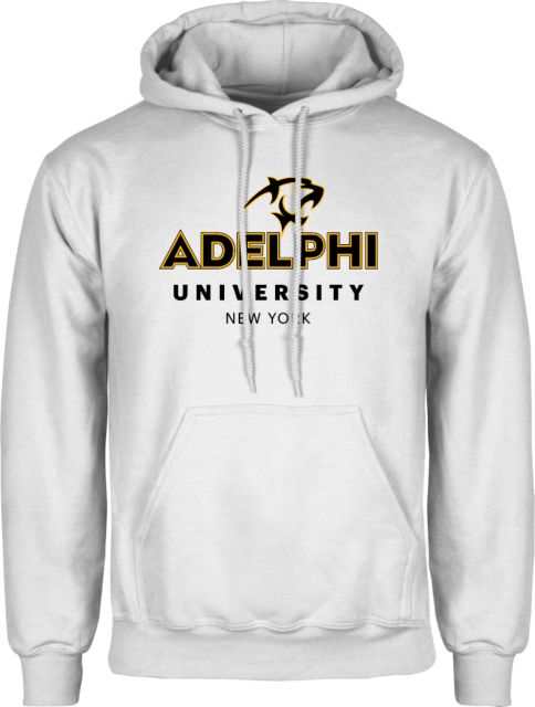 Adelphi Fleece Hoodie Panther Head Adelphi University New York - ONLINE ONLY