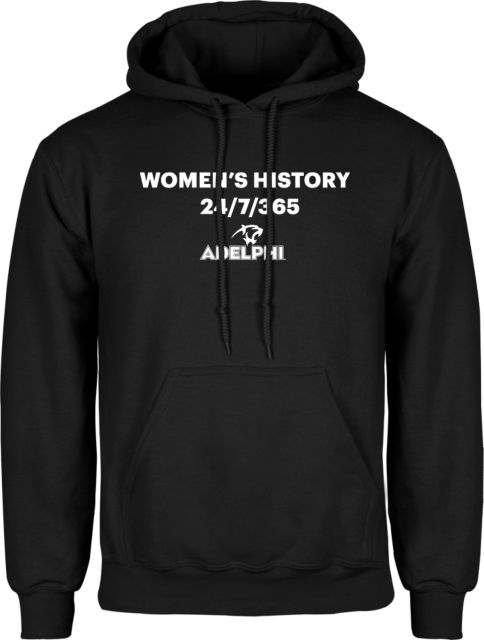 Adelphi Fleece Hoodie Womens History - ONLINE ONLY