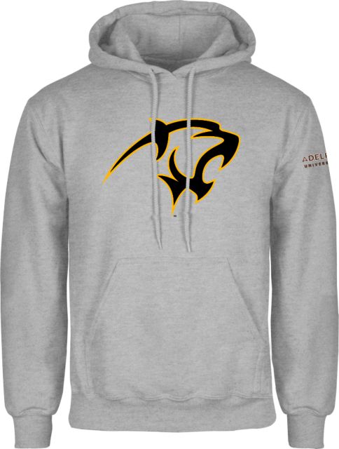 Adelphi Fleece Hoodie Panther Head - ONLINE ONLY