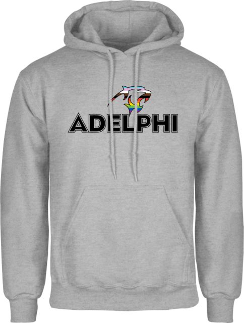 Adelphi Fleece Hoodie Adelphi Pride Institutional -ONLINE ONLY