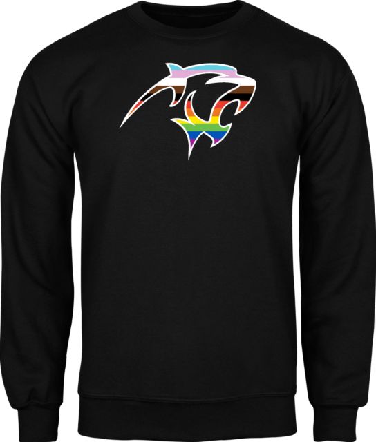 Adelphi Fleece Crew Adelphi Pride Mascot Head -ONLINE ONLY
