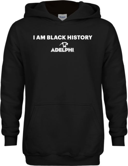 Adelphi Youth Fleece Hoodie I am History - ONLINE ONLY