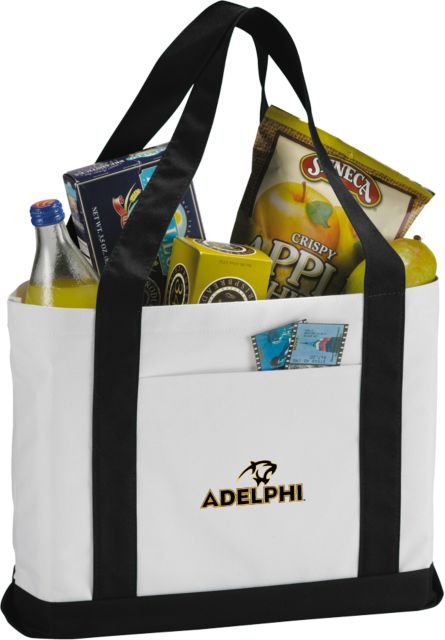 Adelphi Contender Canvas Tote Adelphi with Panther Head - ONLINE ONLY