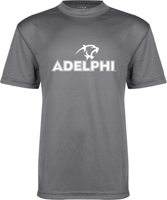 Adelphi Youth Performance Tee Adelphi with Panther Head - ONLINE ONLY
