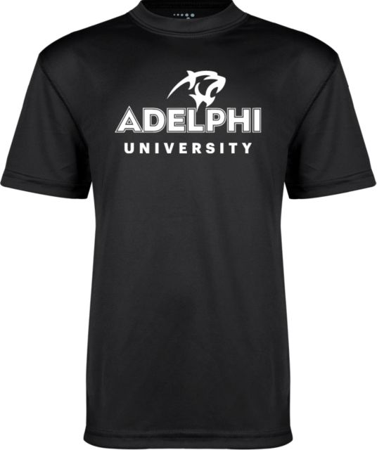 Adelphi Youth Performance Tee Panther Head Adelphi University - ONLINE ONLY