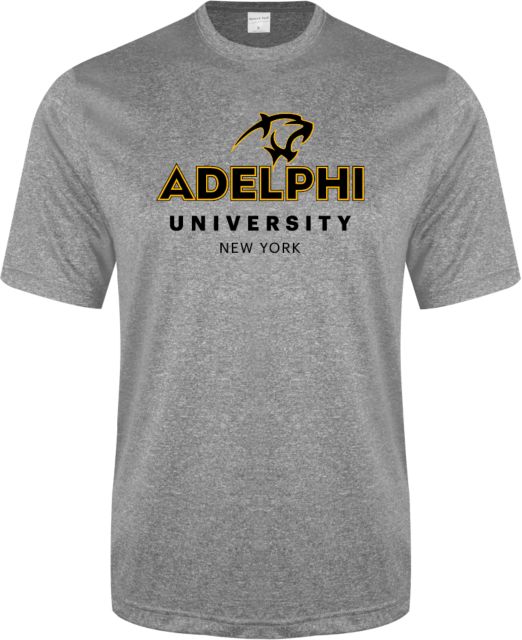 Adelphi Performance Contender Tee Panther Head Adelphi University New York - ONLINE ONLY