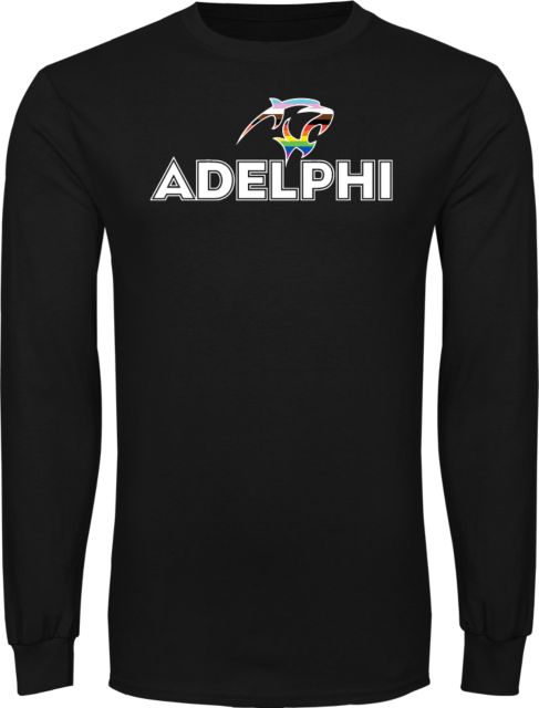 Adelphi Long Sleeve T Shirt Adelphi Pride Institutional -ONLINE ONLY
