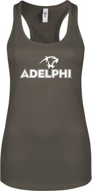 Adelphi Next Level Womens Racerback Tank Adelphi with Panther Head - ONLINE ONLY