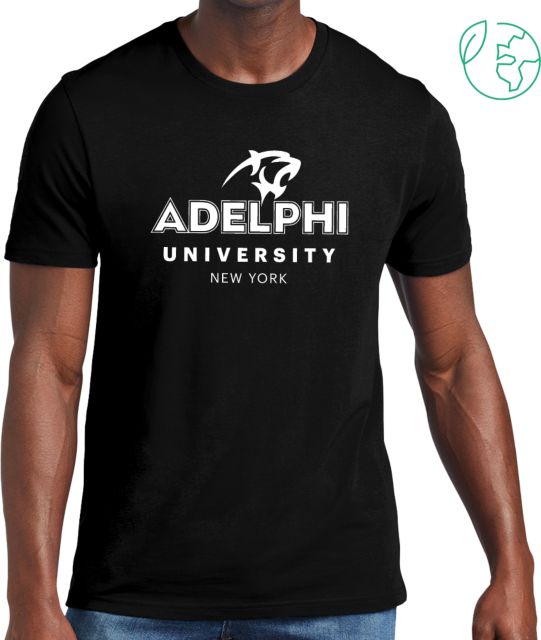 Adelphi Allmade Organic Cotton Tee Panther Head Adelphi University New York - ONLINE ONLY