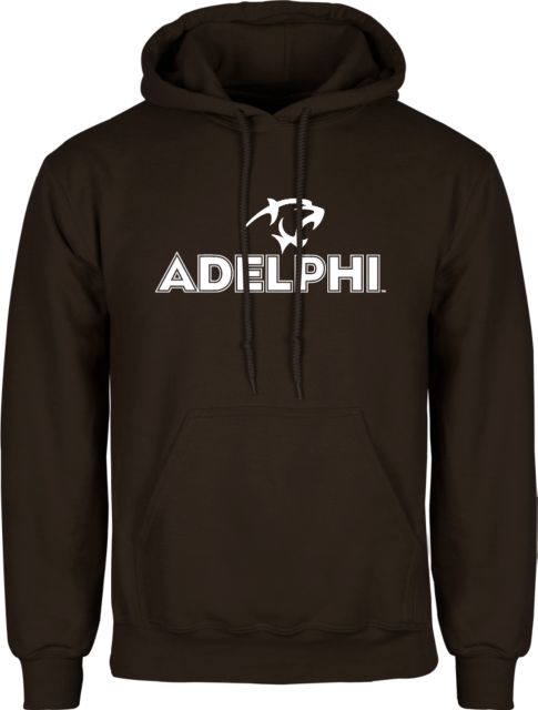 Adelphi Fleece Hoodie Adelphi with Panther Head - ONLINE ONLY