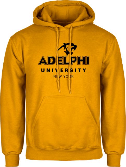 Adelphi Fleece Hoodie Panther Head Adelphi University New York - ONLINE ONLY