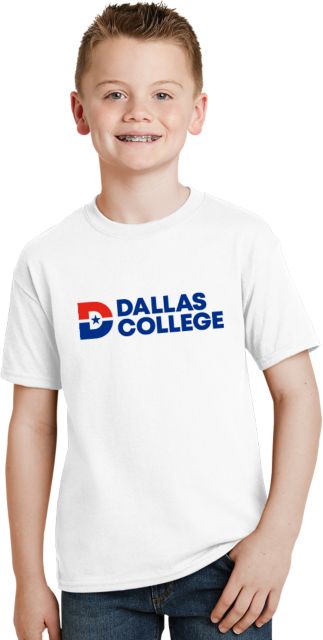 Dallas College Youth T Shirt Primary Mark - ONLINE ONLY