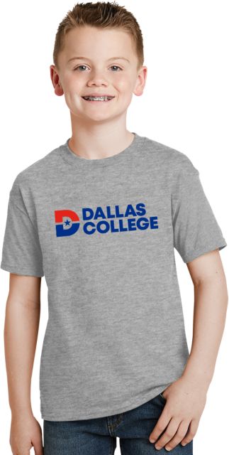 Dallas College Youth T Shirt Primary Mark - ONLINE ONLY