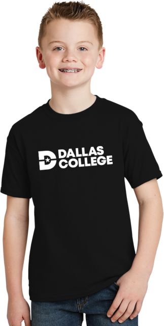 Dallas College Youth T Shirt Primary Mark - ONLINE ONLY